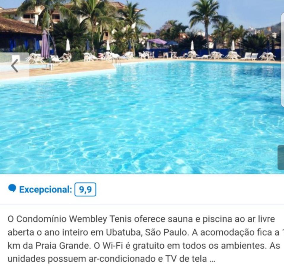 Ubatuba Apto. Wembley Tenis Appartement Buitenkant foto